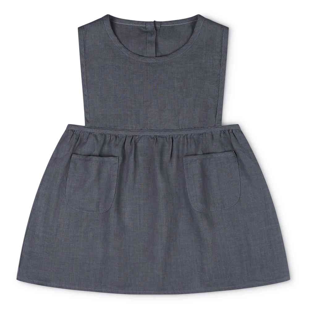 Tenue En Lin Pour Bébé Fille Taille 9 Mois - Fabriqué En France - Occasion Très Bon état