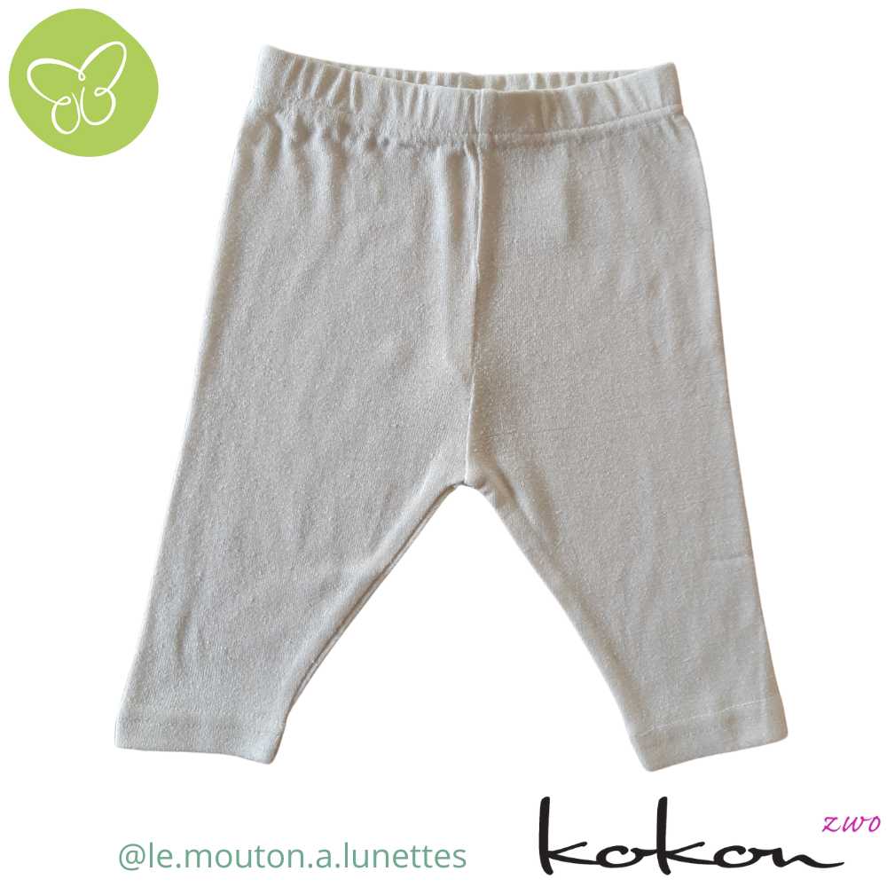 Pantalon en bourrette de soie pour bébé - Kokon Zwo