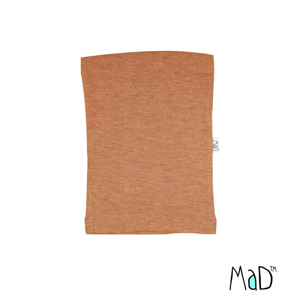 SNOOD ADULTE MaM Woollies_ManyMonths_2022_2023_snood en laine merinos terre cuite potter's clay