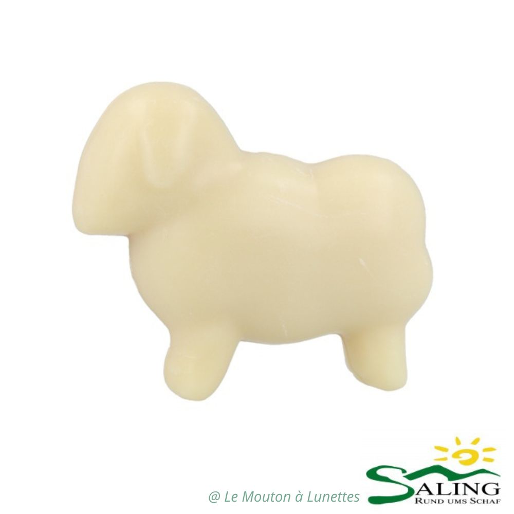 Savon "petit mouton" au lait de brebis bio 85g - Saling