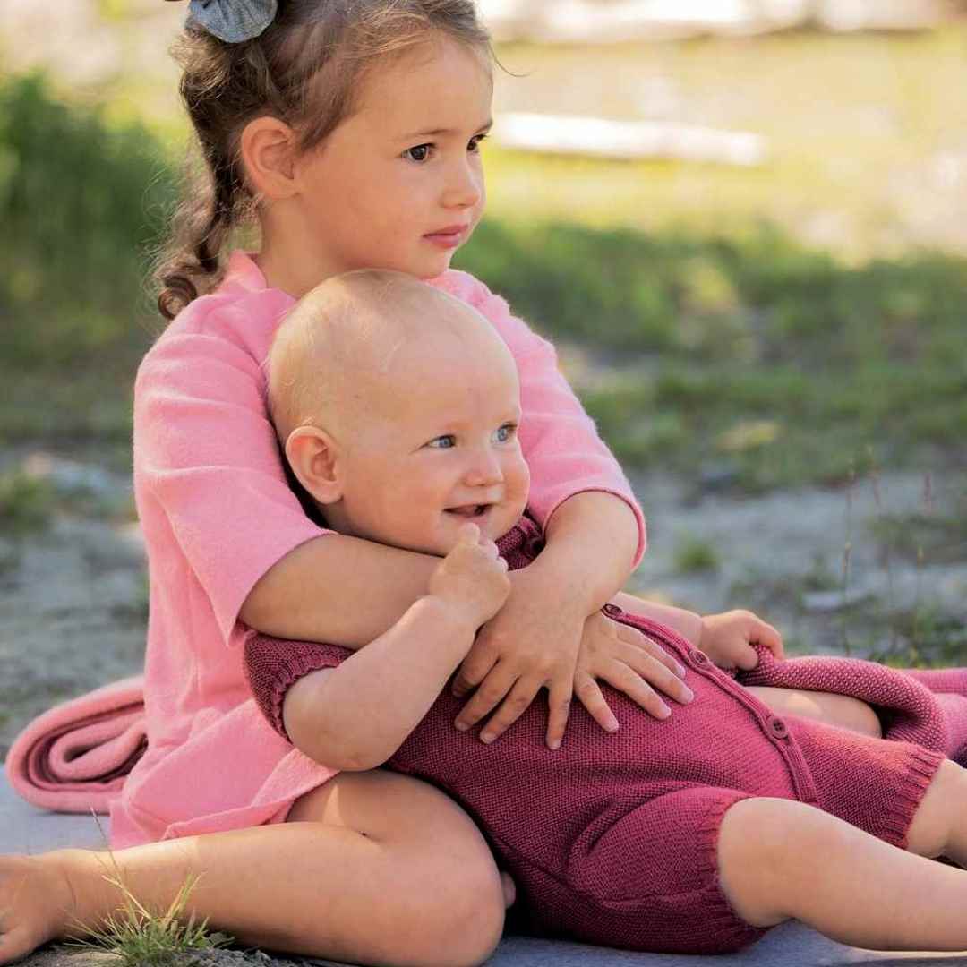 Barboteuse en laine mérinos bébé disana