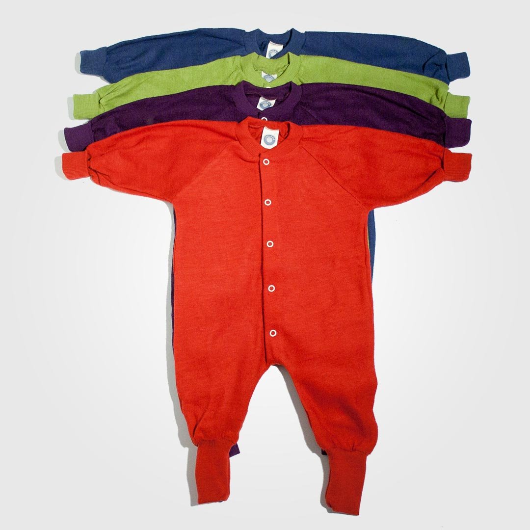 Pyjama bébé en laine cosilana sans pieds enfant