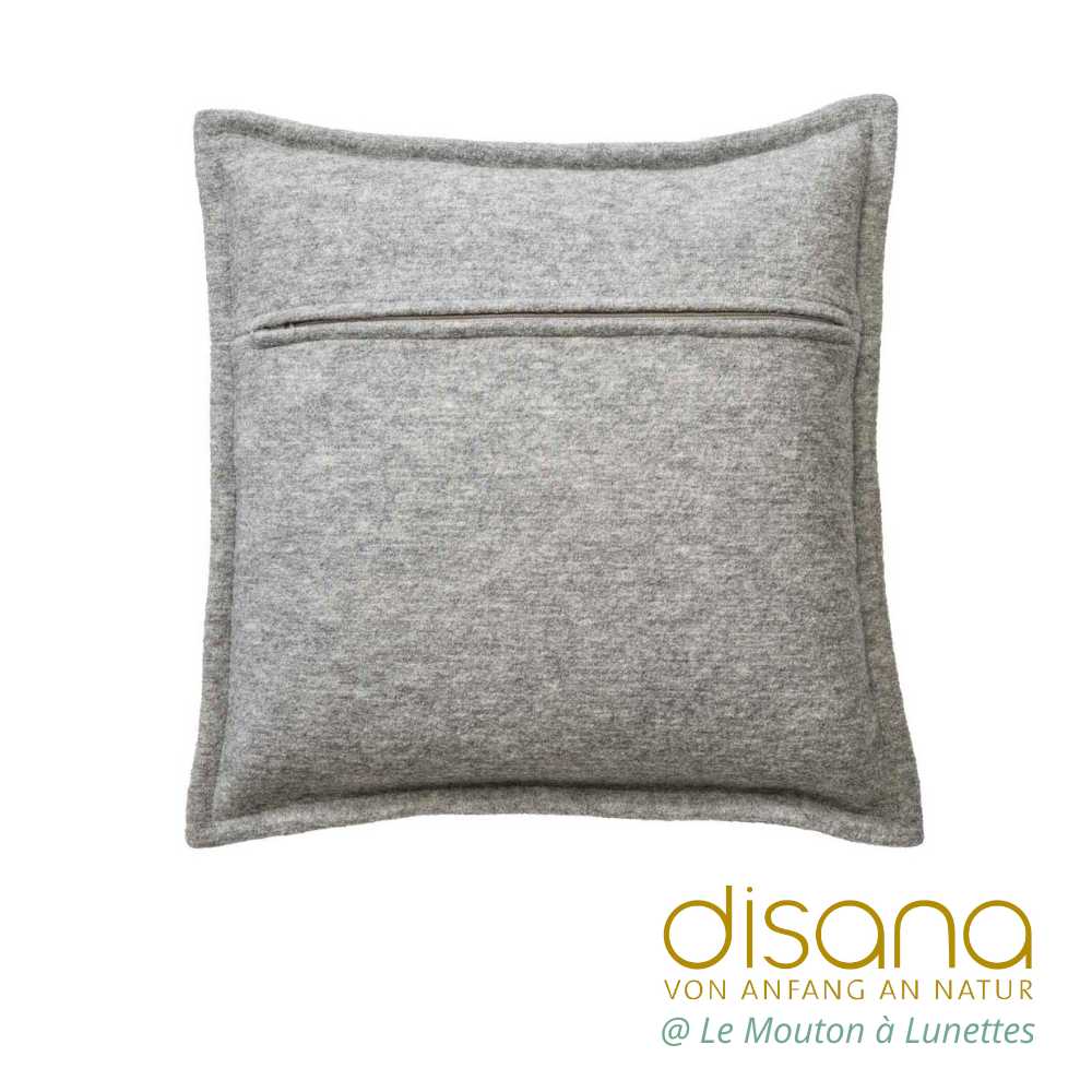 Disana housse de coussin laine bouillie bio merinos pour la maison