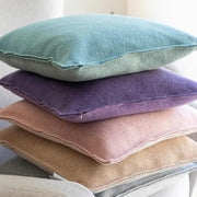 PRECOMMANDE Coussin double-face DISANA - Housse en laine bouillie Bio Coloris 2025/26