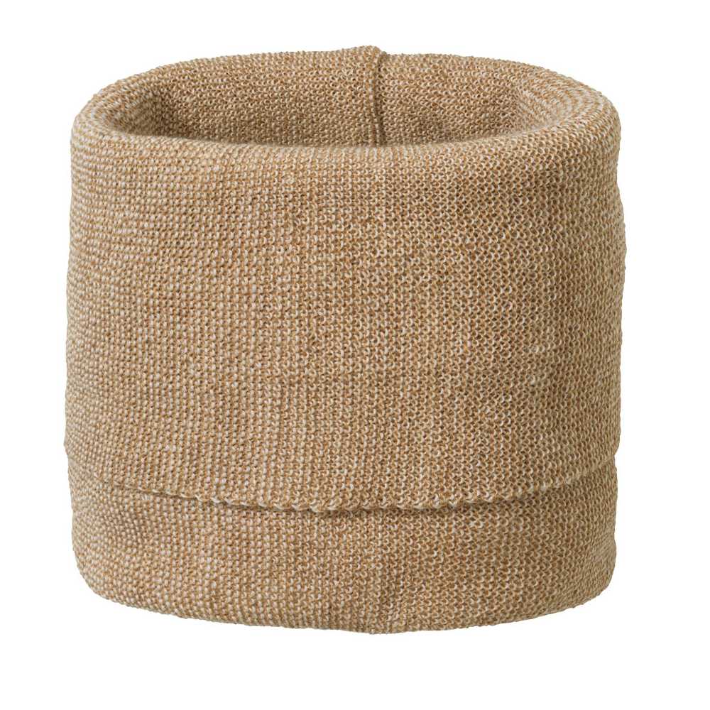 tour de cou disana en laine mérinos snood enfant caramel
