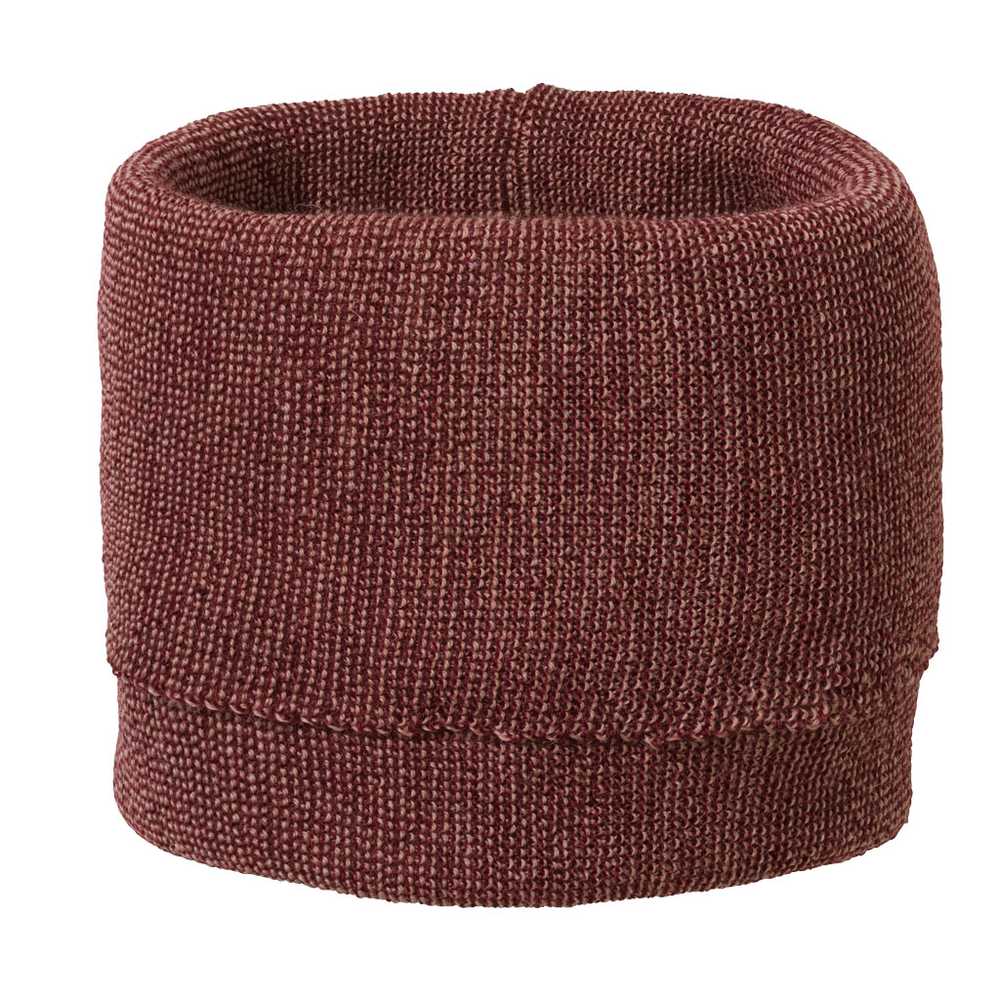 tour de cou disana en laine mérinos snood enfant cassis