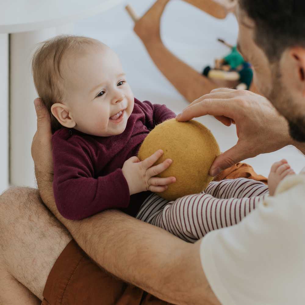 Body bébé en laine et soie manches longues - ENGEL NATUR