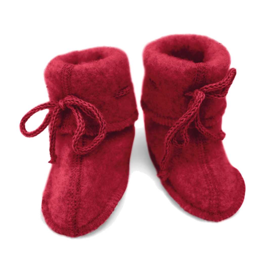 Chaussons bébé en laine polaire bio - Engel Natur