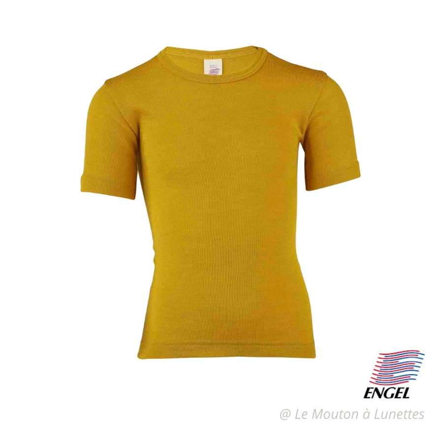 tricot laine mérinos bio enfant manches longues engel natur