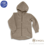 veste polaire bio pour enfant engel natur laine mérinos