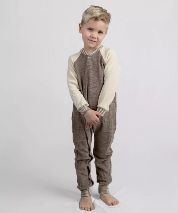 Pyjama bébé chaud laine mérinos bio Engel – Le Mouton à Lunettes