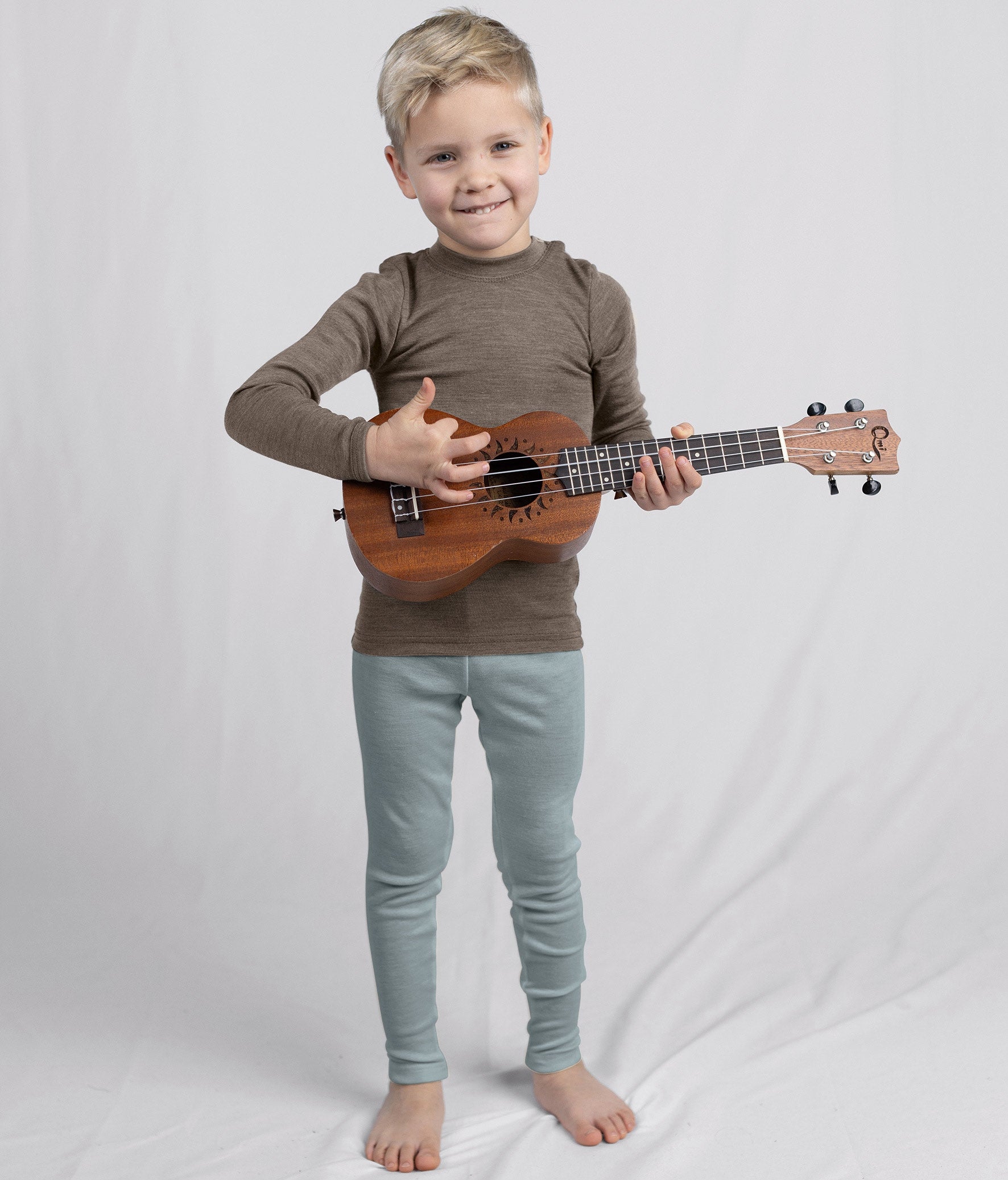 Leggings enfant en laine et soie - ENGEL NATUR