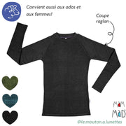 Haut mérinos Homme manches longues MaD – PREVENTE 2025/26