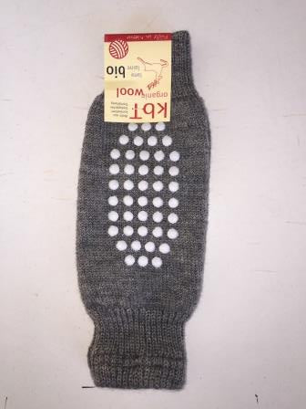 Jambières chaudes antidérapantes en laine bio pour bébé - Hirsch Natur