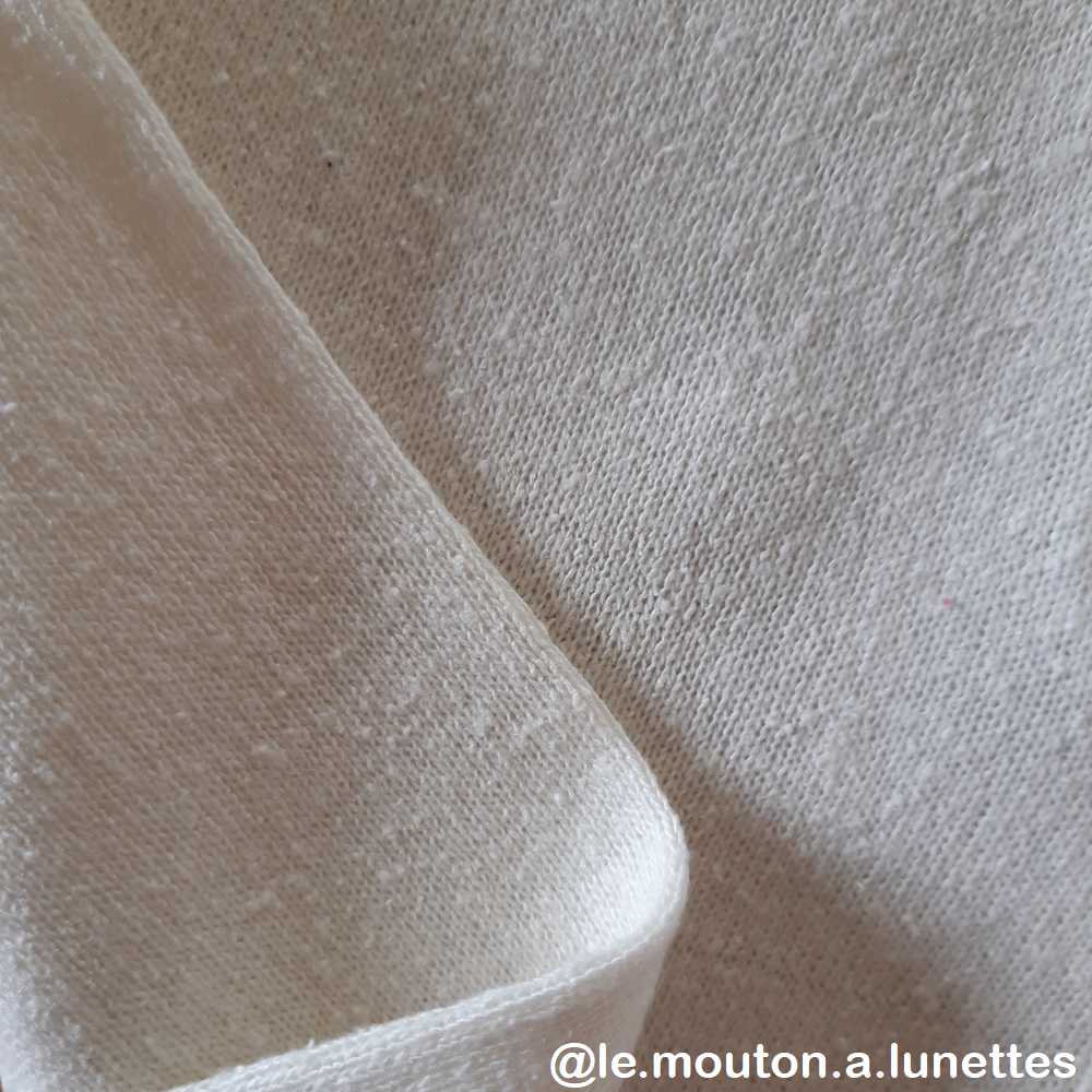 soie bourrette pour bébé kokon2 le mouton à lunettes écru peaux sensibles atopiques