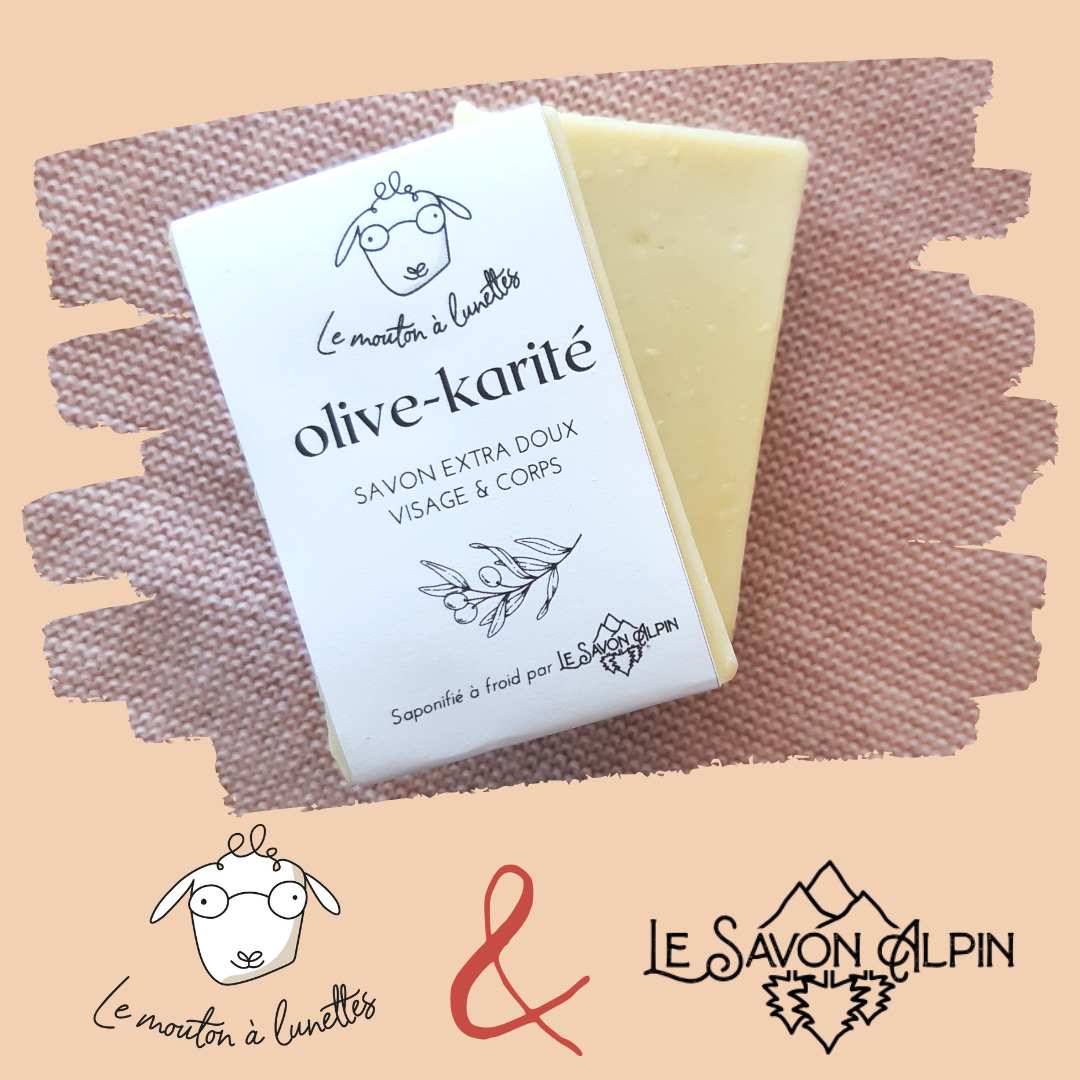 savon bébé bio naturel le savon alpin made in Savoie Hhuile olive bio beurre de karité bio