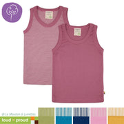 Débardeur en Coton Bio par lot de 2 - Loud and Proud