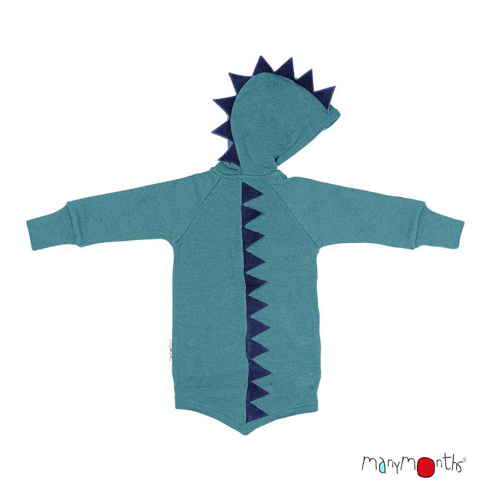 Pilipulu - Sweat à Capuche Garçon Motif Dinosaure - Taille 3 à 8 Ans, 100% Coton Doux - Idéal Pour Le Sport, L'école, Les Loisirs - Coupe Décontractée, Lavage Machine - 14