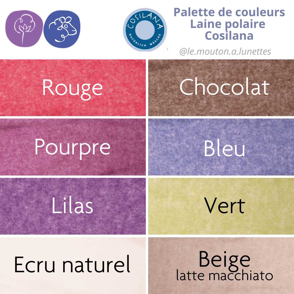 laine polaire écologique cosilana laine mérinos coton bio polaire naturelle