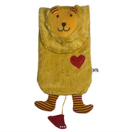 Bouillotte LION en coton bio et caoutchouc naturel - Pat & Patty