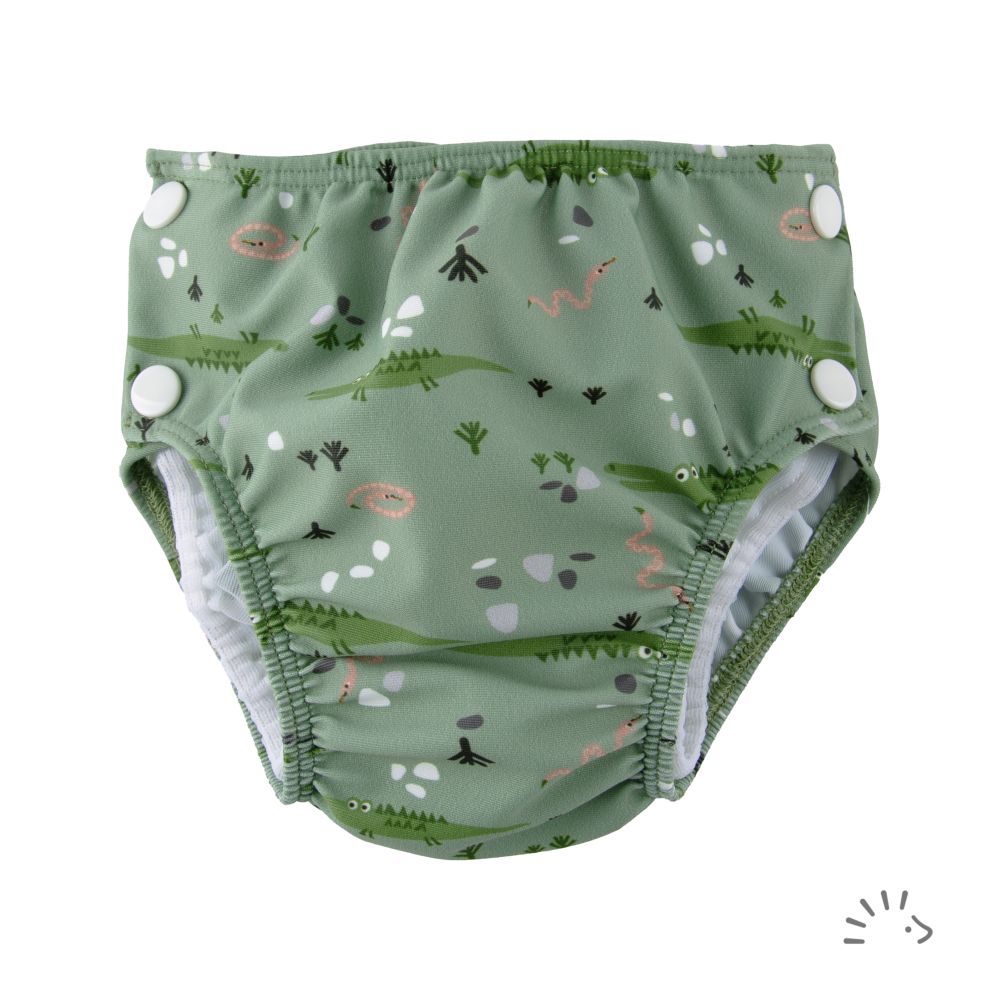 Couche Lavable Motif Canard Couche De Bain Bébé Réutilisable