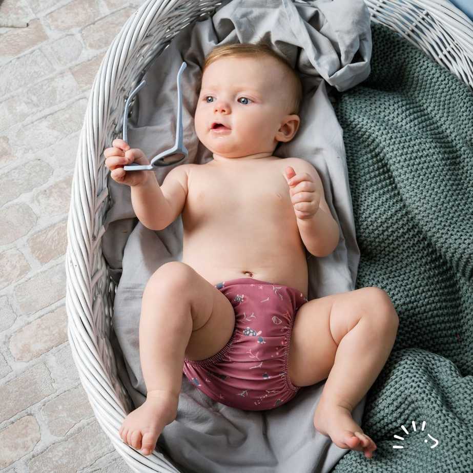 Couche de bain - Maillot de bain bébé - Couche lavable piscine POPOLINI