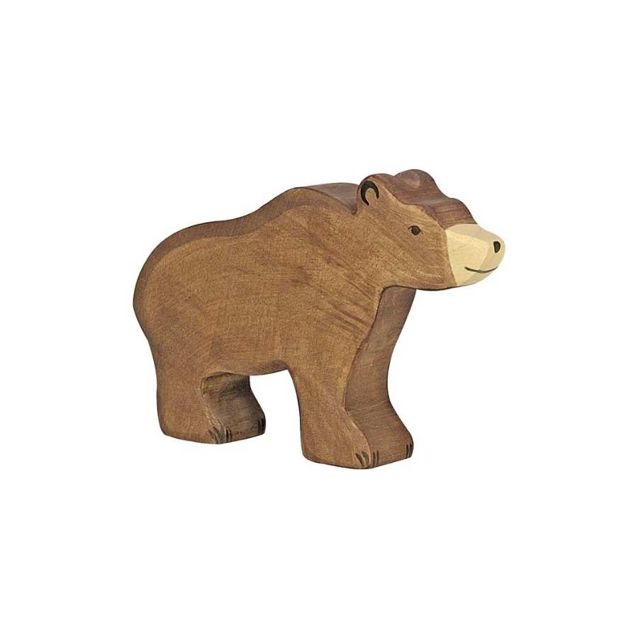 Grand ours en bois - Holztiger - Holztiger - jouet naturel