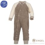 pyjama chaud laine bouclette éponge de laine mérinos bio engel natur - pyjama une pièce sans pieds