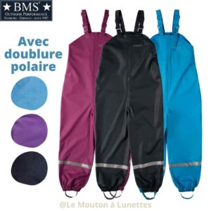 BMS-antartic_salopette-hiver_impermeable-enfant-cire-oekotex_doublure_polaire