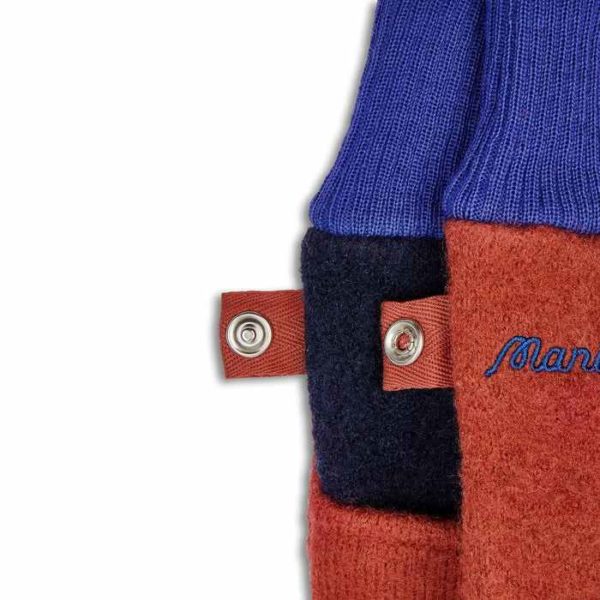 Moufles mitaines laine bouillie bio Manitober enfant