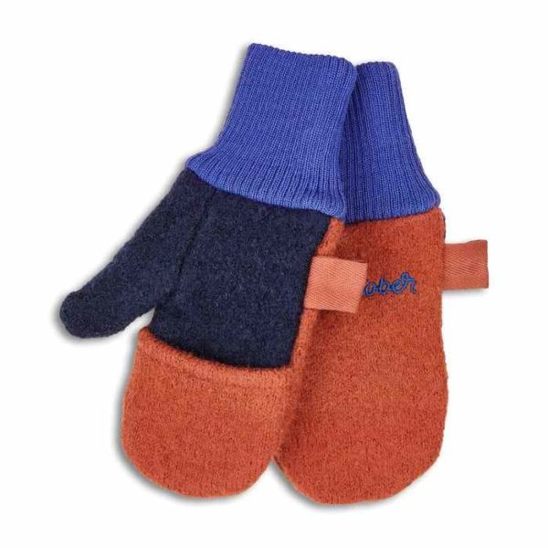 Moufles mitaines laine bouillie bio Manitober enfant