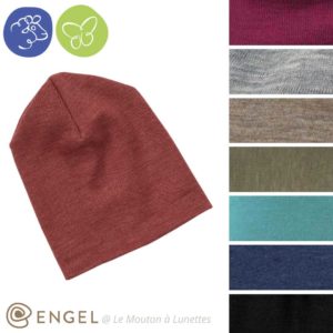 bonnet fin en laine et soie bonnet bébé enfant et adulte mérinos bio engel natur