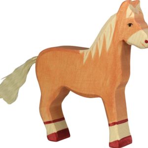 Jouet en bois-goki-holztiger-figurine cheval