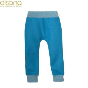 pantalon bébé en laine biologique bleu disana