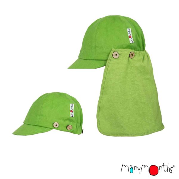 ManyMonths casquette enfant soleil été ajustable summer multicap chanvre coton bio
