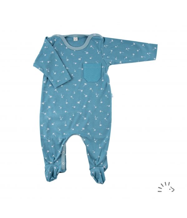 Pyjama bébé en coton bio popolini