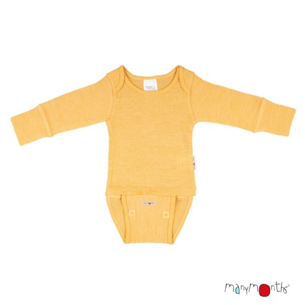 body bébé en laine mérinos