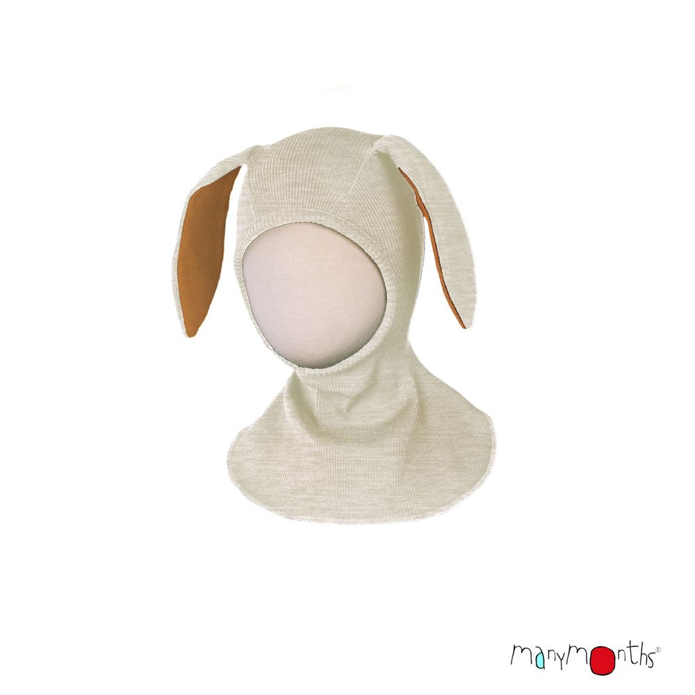 Cagoule enfant tricoté avec oreille de lapin • Enfant World