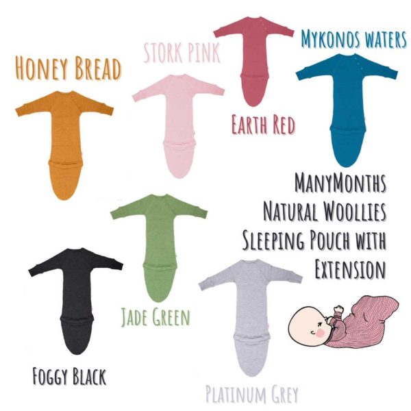 gigoteuse manymonths sleeping pouch merinos