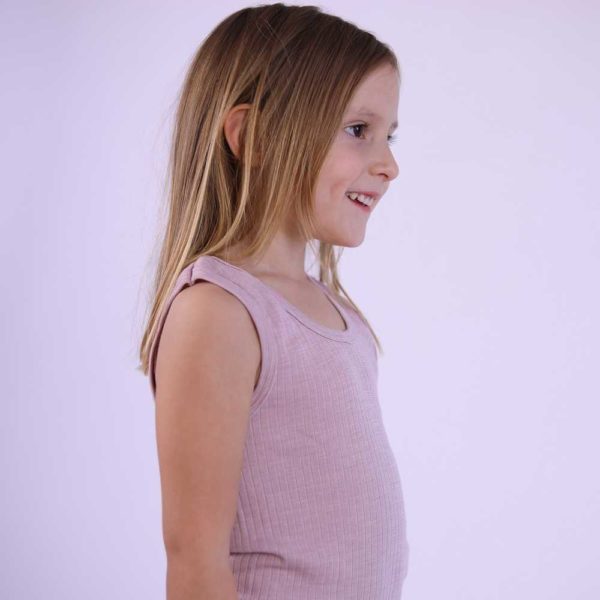 Débardeur en coton laine et soie pour garçon et fille - COSILANA – Image 2