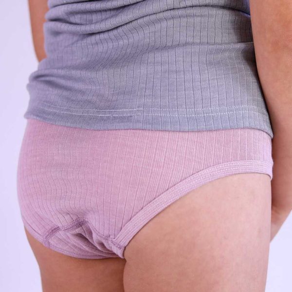 Slip enfant en coton laine et soie - COSILANA – Image 3