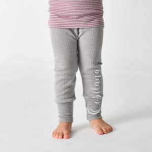 Legging bébé enfant cosilana coton bio laine mérinos soie