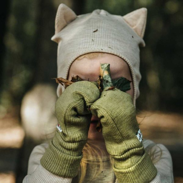 Kitty earflap beanie ManyMonths Bonnet chat pour bébé oreilles en laine mérinos