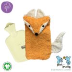 bouillotte renard coton bio enfant pat and patty