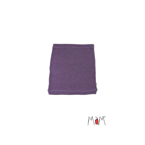 MaMidea Natural Woollies bandeau grossesse bustier femme laine merinos dusty grape violet