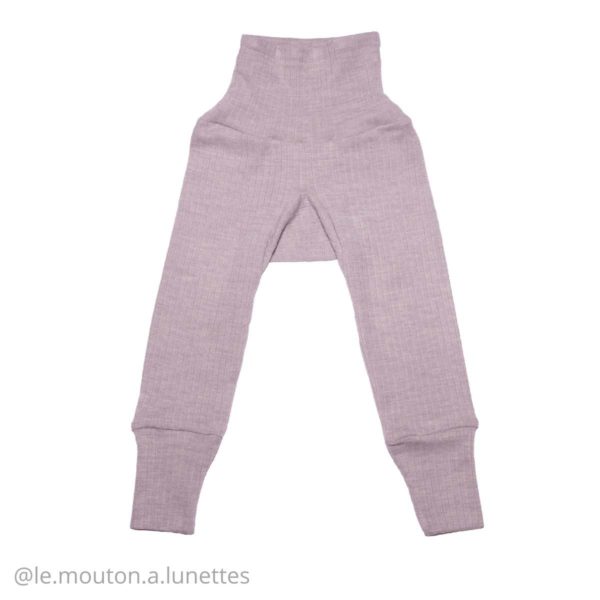 Cosilana pantalon bébé coton laine et soie bio gris