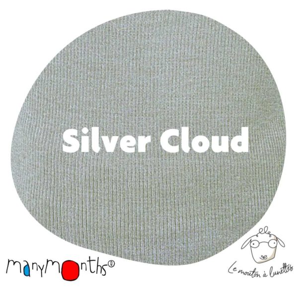 silver cloud laine mérinos Manymonths Mam