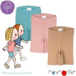 short cycliste enfant manymonths coton bio