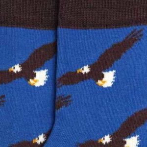 chaussettes coton bio motif aigle royal fraulein prusselise enfant et adulte