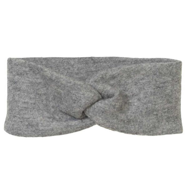 bandeau laine pour les oreilles disana gris